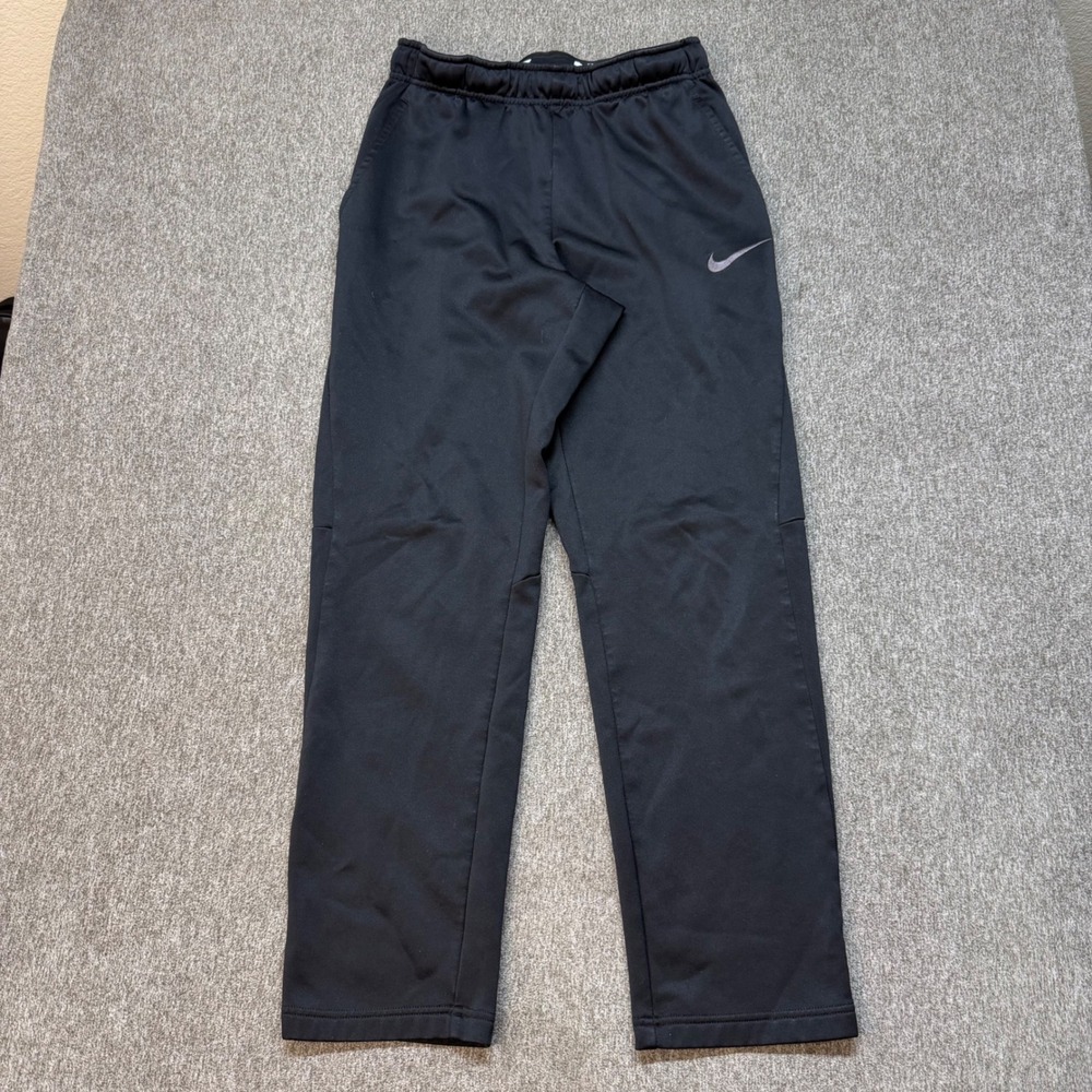 Nike Dri-FIT Mens Black Training Pants 800191-010 Small Athletic Joggers